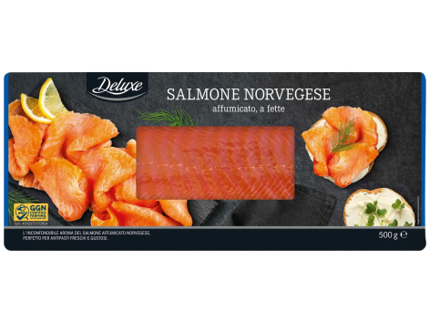 Salmone norvegese affumicato