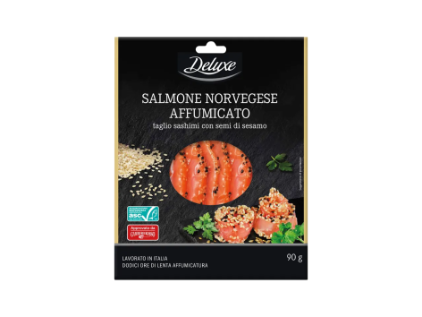 Salmone norvegese affumicato