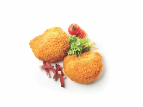 Panzerotti di pollo con provola e speck
