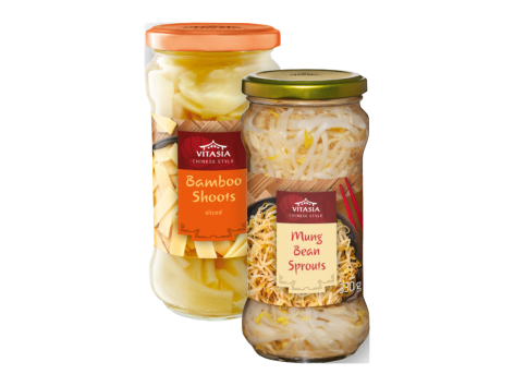 Germogli di bambù o di fagioli Mungo