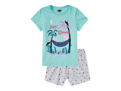 Pigiama corto da bambina "Paw Patrol, Peppa Pig, Frozen"