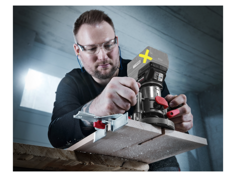 Fresatrice multifunzione ricaricabile