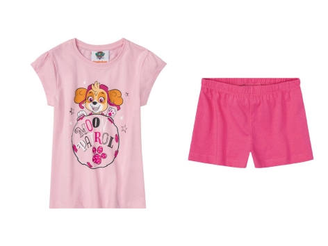Pigiama corto o camicia da notte per bambina "Barbie, Paw Patrol, Peppa Pig"