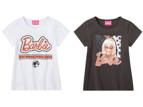 T-shirt da bambina "Barbie, Paw Patrol, Peppa Pig"