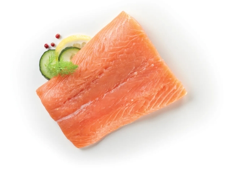 Filetto di salmone con pelle