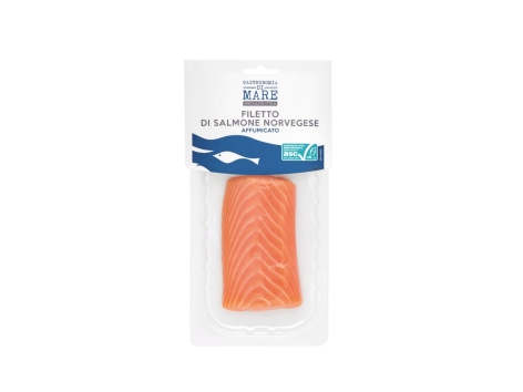 Filetto di salmone norvegese affumicato