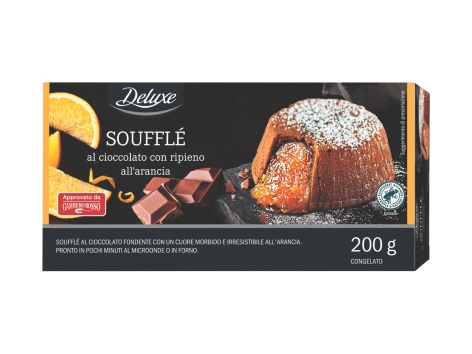 Soufflé al cioccolato fondente