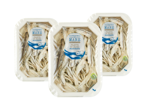 Filetti di alici marinate