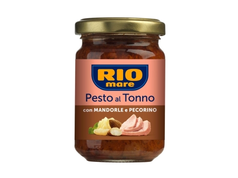 Pesto di tonno con mandorla e pecorino