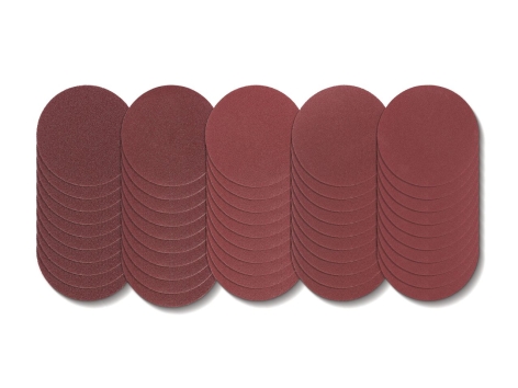 Set carta abrasiva per levigatrice a disco
