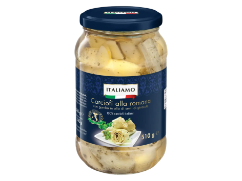 Carciofi alla romana con gambo