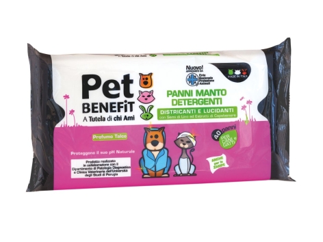 Pet Benefit Salviettine Pelo per cani