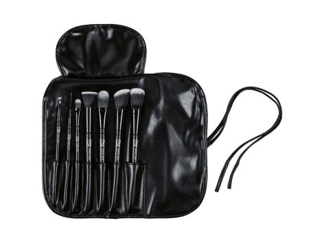 Set pennelli per il trucco con custodia