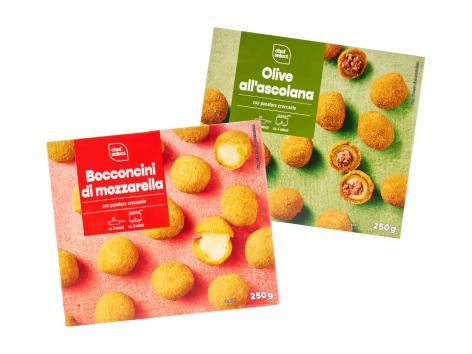 Olive all’ascolana o mozzarelline panate