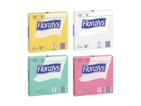 Tovagliori colorati 3 veli