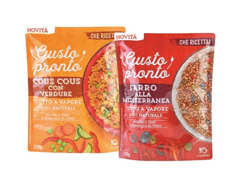 Gusto Pronto Cous cous con verdure o farro alla mediterranea