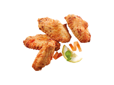 Ali di pollo piccanti cotte