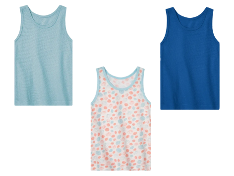 Canotta da bambina in cotone biologico