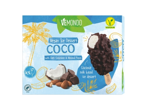 Gelato stecco vegano al cocco