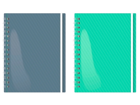 Blocco a spirale con divisori A4 o A5