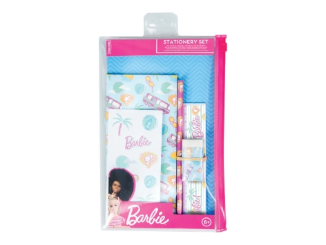 Set cancelleria o tappetino da scrivania "Minecraft, Harry Potter, Spider-Man, Barbie"