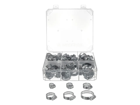 Set guaine termoretrattili, fascette stringitubo o rondelle