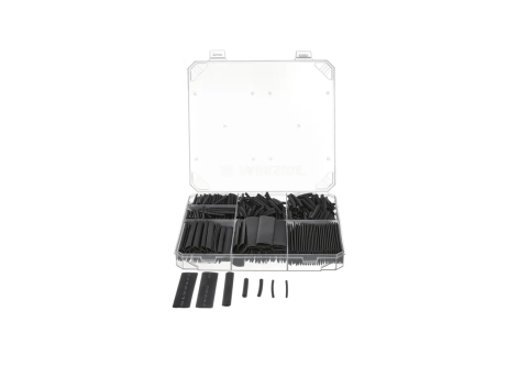 Set guaine termoretrattili, fascette stringitubo o rondelle