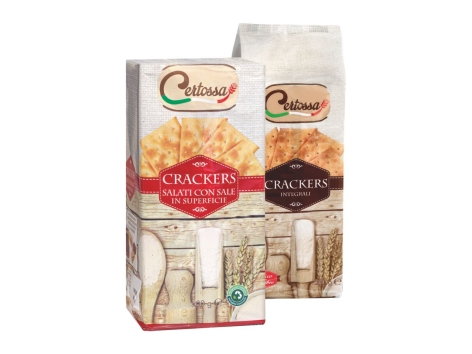 Crackers salati o integrali