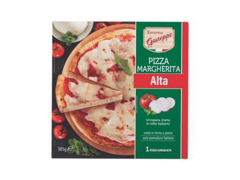 Pizza Margherita alta