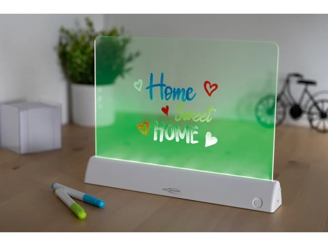 Lavagna da disegno decorativa a LED
