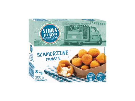 Scamorzine panate