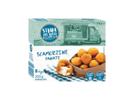 Scamorzine panate
