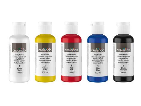 Colori acrilici, ad olio o colori ad acquerello