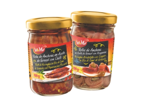 Acciughe in olio di semi di girasole