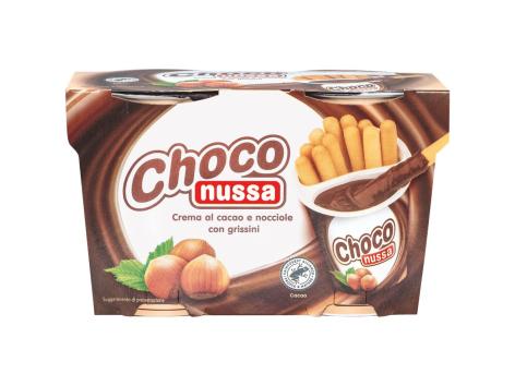 Grissini sticks con crema di nocciole