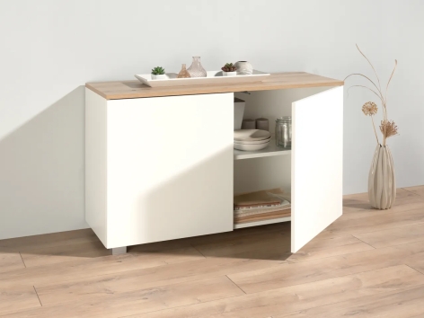 Credenza con 2 ante