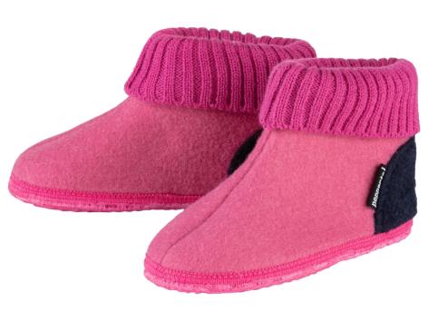 Pantofole in feltro per bambini