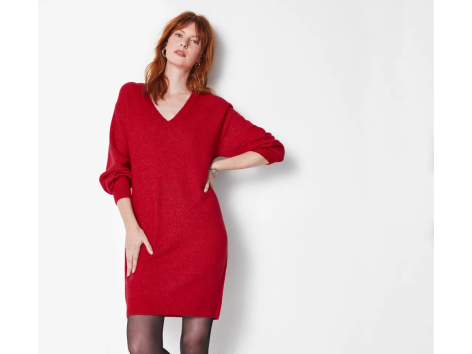 Vestito in maglia da donna