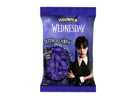 Caramelle gommose al gusto di frutta con tatuaggi
