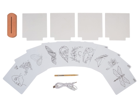 Set bricolage per lampada decorativa LED