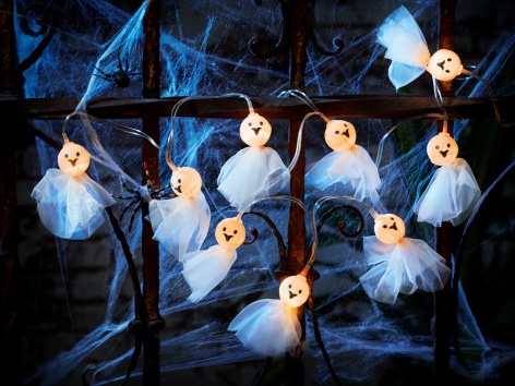 Catena luminosa di Halloween