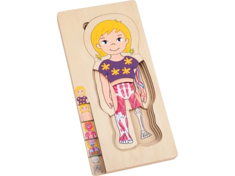 Gioco educativo in legno