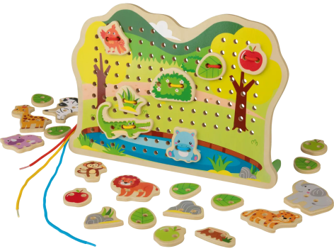 Gioco educativo in legno