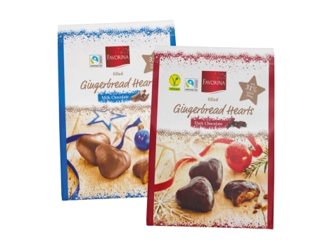 Cuori di pan speziato con ripieno all’albicocca