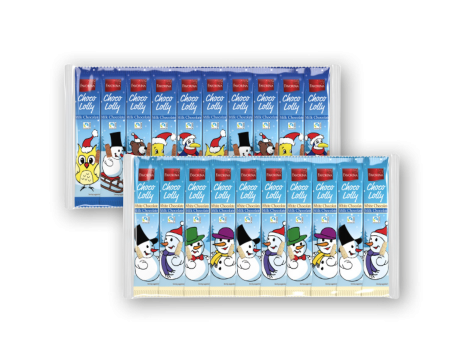 Bastoncini natalizi al cioccolato