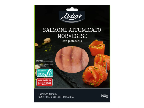 Salmone affumicato norvegese