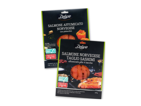 Salmone affumicato norvegese