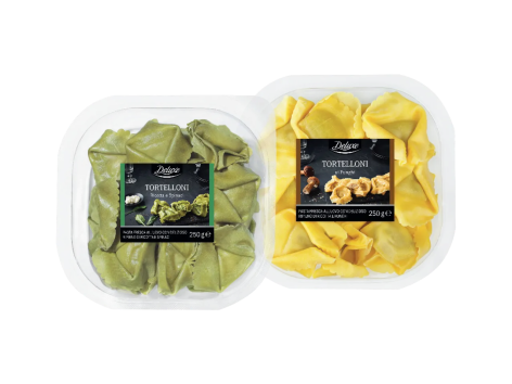 Tortelloni ricotta e spinaci o ai funghi