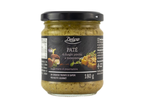 Paté di funghi porcini e melanzane