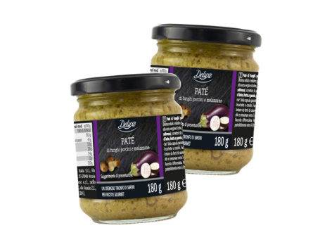 Paté di funghi porcini e melanzane